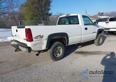 2006 GMC Sierra 2500Hd Work Truck z USA, uszkodzony, nr VIN 1GTHK24U36E146765